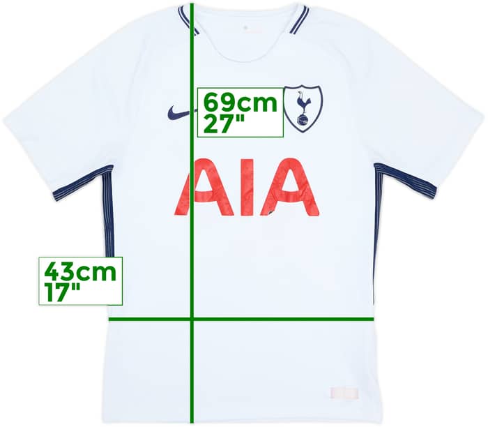 2017-18 Tottenham Home Shirt - 4/10 - (S)