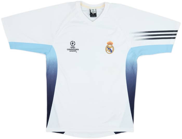 2003-04 Real Madrid adidas CL Training Shirt - 8/10 - (S)