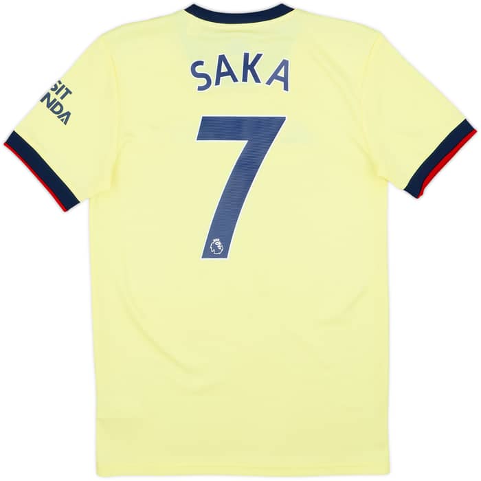2021-22 Arsenal Away Shirt Saka #7 - 10/10 - (S)