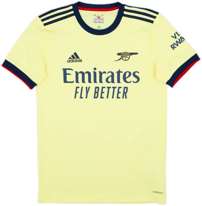 2021-22 Arsenal Away Shirt Saka #7 - 10/10 - (S)