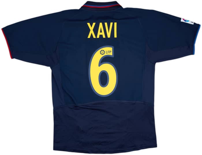 2003-04 Barcelona Third Shirt Xavi #6 - 10/10 - (M)