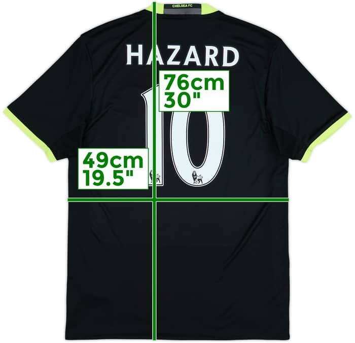 2016-17 Chelsea Away Shirt Hazard #10 - 10/10 - (M)