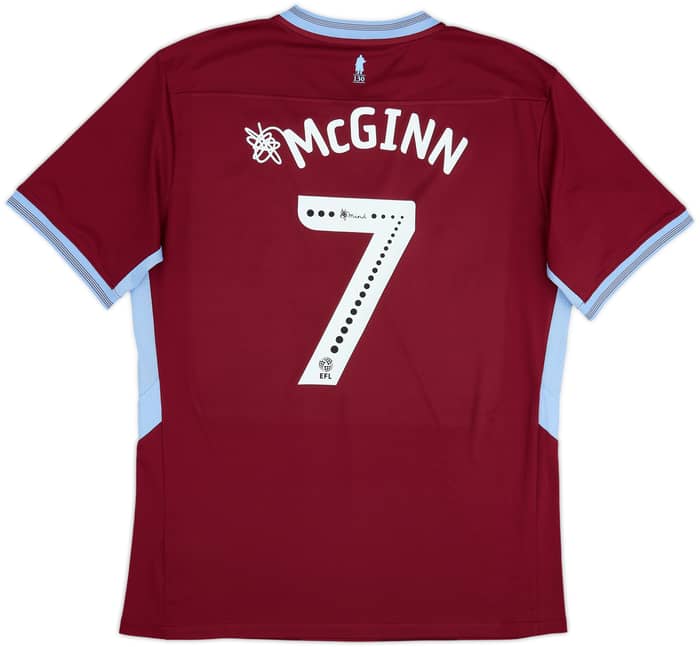 2018-19 Aston Villa Home Shirt McGinn #7 - 6/10 - (L)