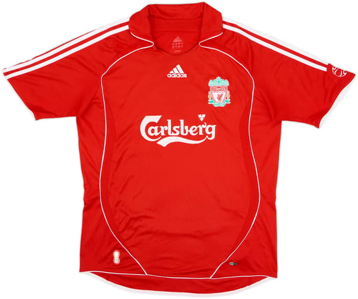 2006-08 Liverpool Camiseta de local Gerrard #8 - 6/10 - (L)