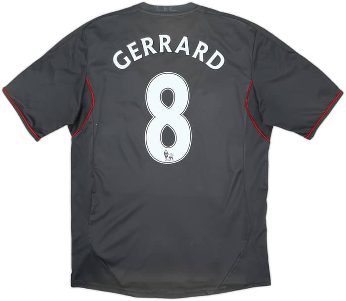 2011-12 Liverpool Away Shirt Gerrard #8 - 5/10 - (M)