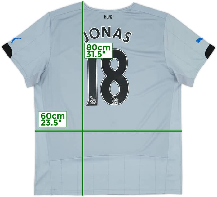 2014-15 Newcastle Away Shirt Jonas #18 - 8/10 - (L)