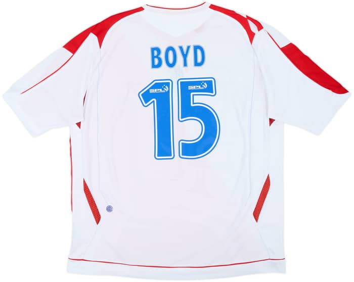 Camiseta de visitante del Rangers 2006-07 Boyd #15 - 6/10 - (XXL)