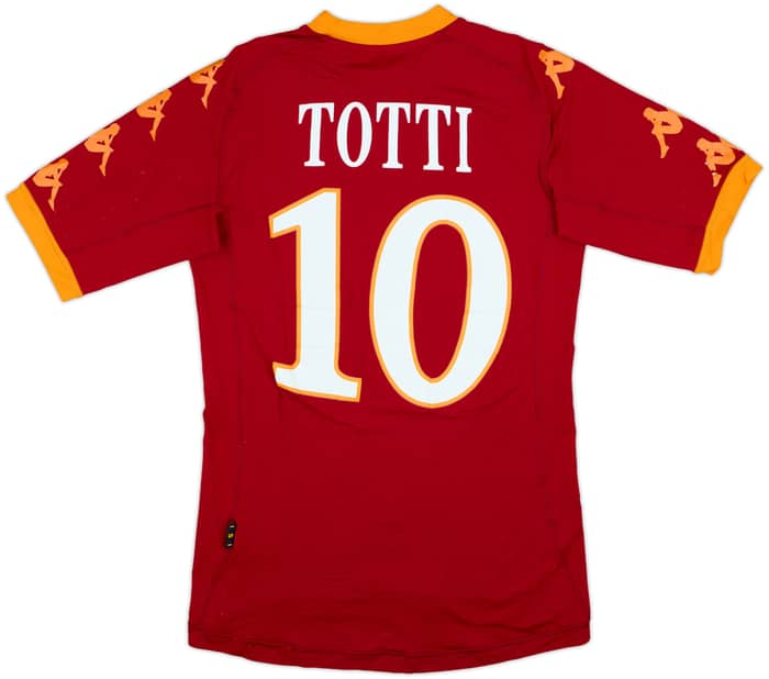 2010-11 Roma Home Shirt Totti #10 - 6/10 - (S)