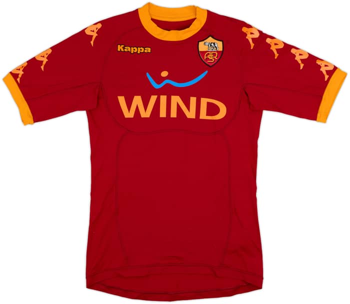 2010-11 Roma Home Shirt Totti #10 - 6/10 - (S)
