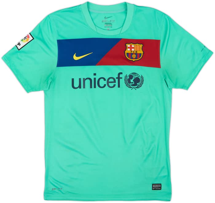 2010-11 Barcelona Away Shirt David Villa #7 - 8/10 - (S)