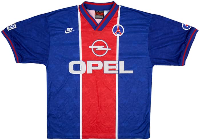 1995-96 Paris Saint-Germain Home Shirt - 8/10 - (L)