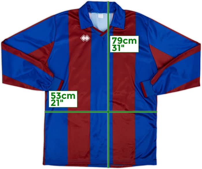 1980s Errea Template L/S Shirt #15 - 7/10 - (XL)