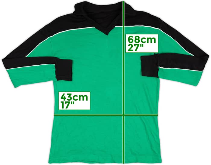 1980s Ennerre Template L/S Shirt #13 - 6/10 - (S)