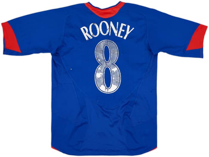 2005-06 Manchester United Away Shirt Rooney #8 - 4/10 - (XL.Boys)