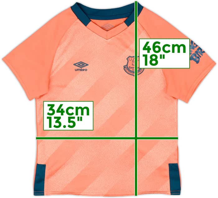 2019-20 Everton Away Shirt Kean #27 - 8/10 - (S.Boys)