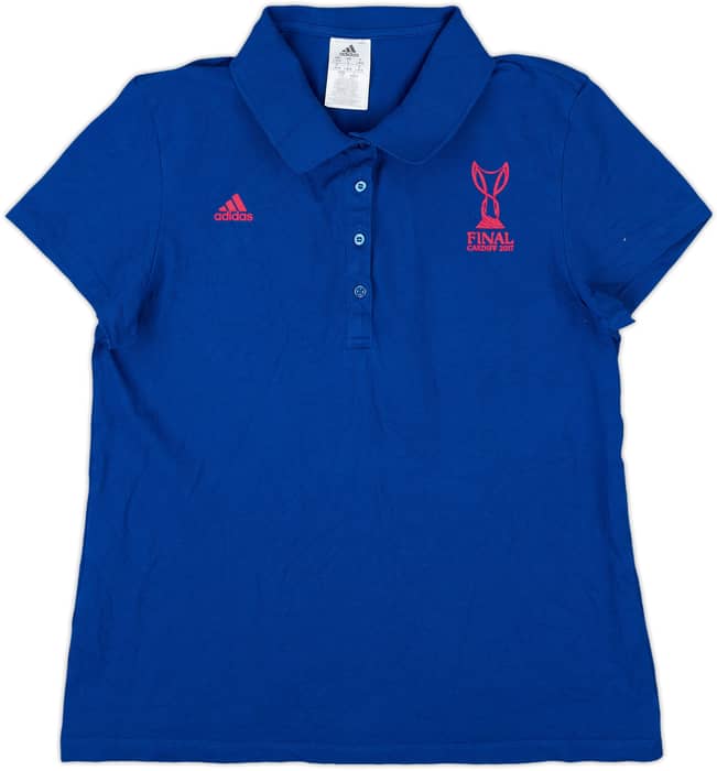 2017 adidas ' Women's Final Cardiff 2017' Polo Shirt - 9/10 - (Women's L)