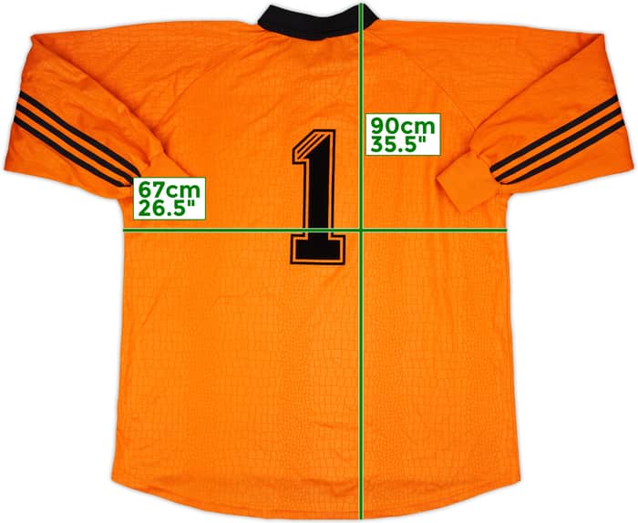 1990s Jens Lehmann adidas GK Shirt #1 - 8/10 - (XXL)