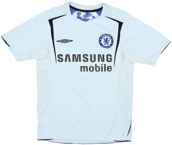 2005-06 Chelsea Away Shirt Essien #5 - 6/10 - (S)