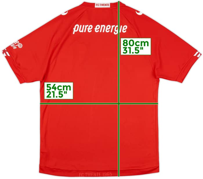 2017-18 FC Twente Home Shirt - 10/10 - (XL)