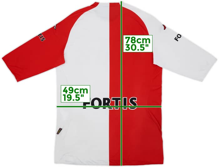 2006-07 Feyenoord Player Issue Home Shirt - 5/10 - (YXXXL)