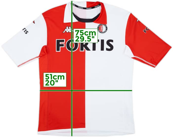 2005-06 Feyenoord Home Shirt - 8/10 - (XXL)