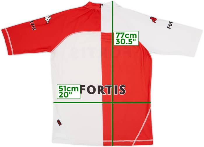 2004-05 Feyenoord Home Shirt - 8/10 - (XXL)