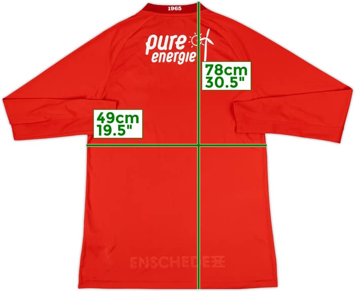 2019-20 FC Twente Home L/S Shirt - 10/10 - (L)