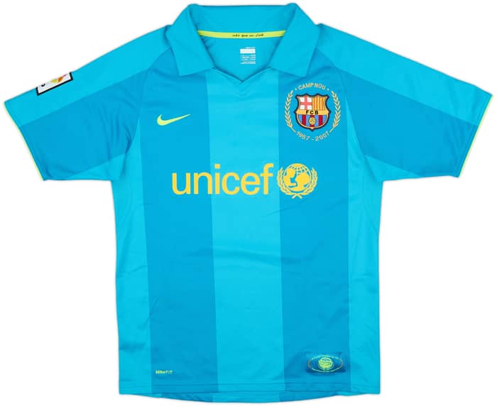 2007-09 Barcelona Away Shirt Messi #19 - 7/10 - (S)