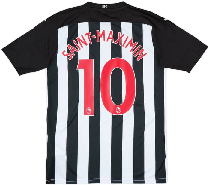 2020-21 Newcastle Home Shirt Saint-Maximin #10 - 8/10 - (M)
