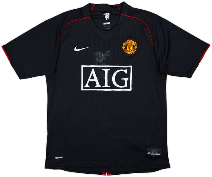 2007-08 Manchester United Camiseta Visitante Ronaldo #7 - 4/10 - (M)