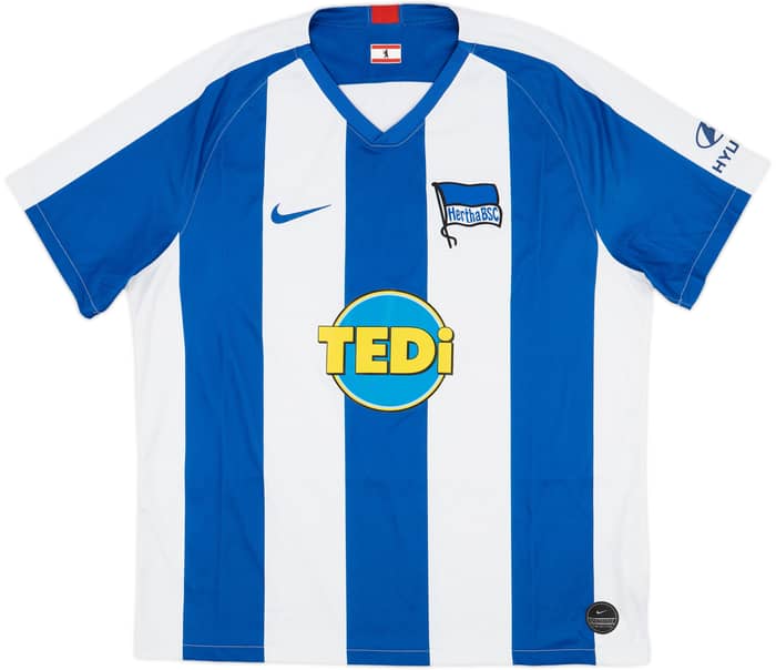2019-20 Hertha Berlin Home Shirt - 9/10 - (XXL)