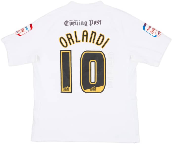 2010-11 Swansea Home Shirt Orlandi #10 - 9/10 - (L)