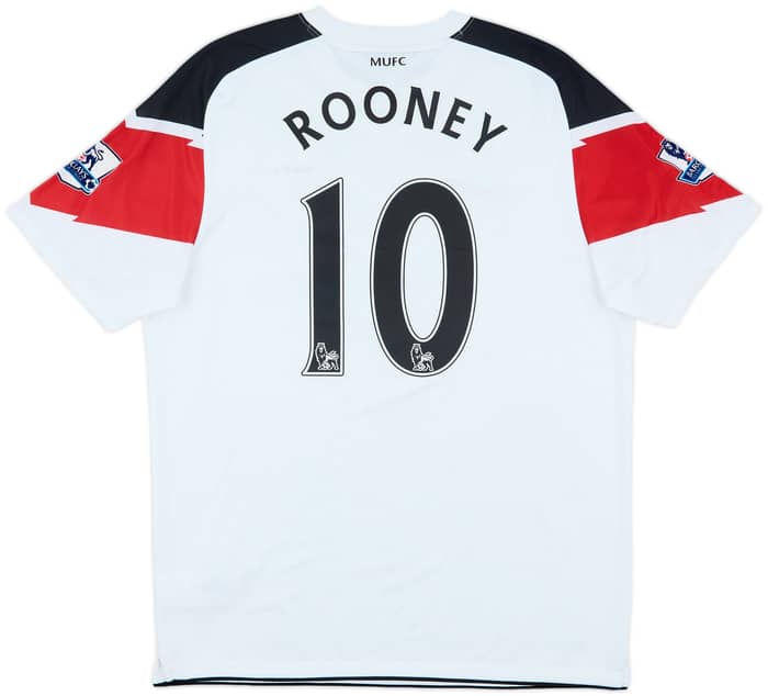 2010-12 Manchester United Away Shirt Rooney #10 - 7/10 - (L)