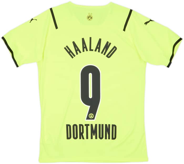 2021-22 Borussia Dortmund Authentic Home European Shirt Haaland #9 (M)
