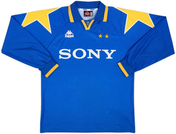 1995-96 Juventus Away L/S Shirt - 7/10 - (L)