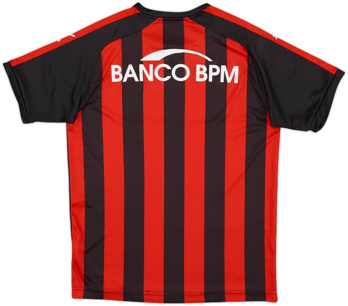 2018-19 AC Milan Basic Home Shirt - 9/10 - (M.Boys)