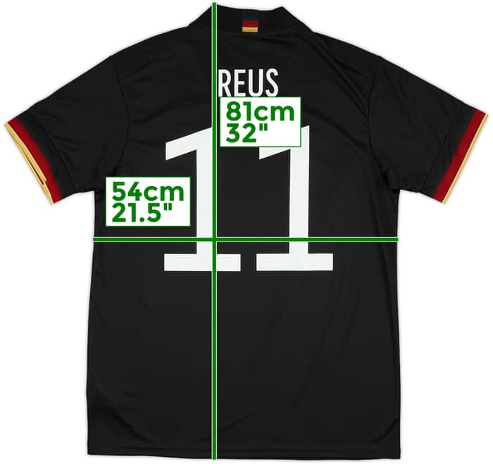 2020-21 Germany Away Shirt Reus #11 - 10/10 - (L)