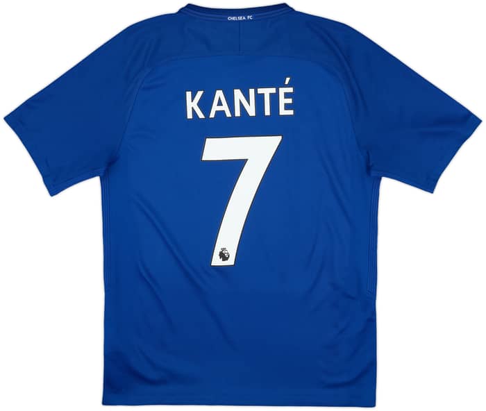 2017-18 Chelsea Home Shirt Kante #7 - 8/10 - (M)
