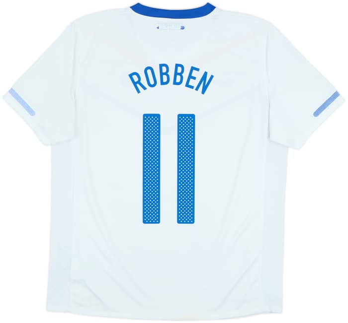 2010-11 Netherlands Away Shirt Robben #11 - 7/10 - (L)