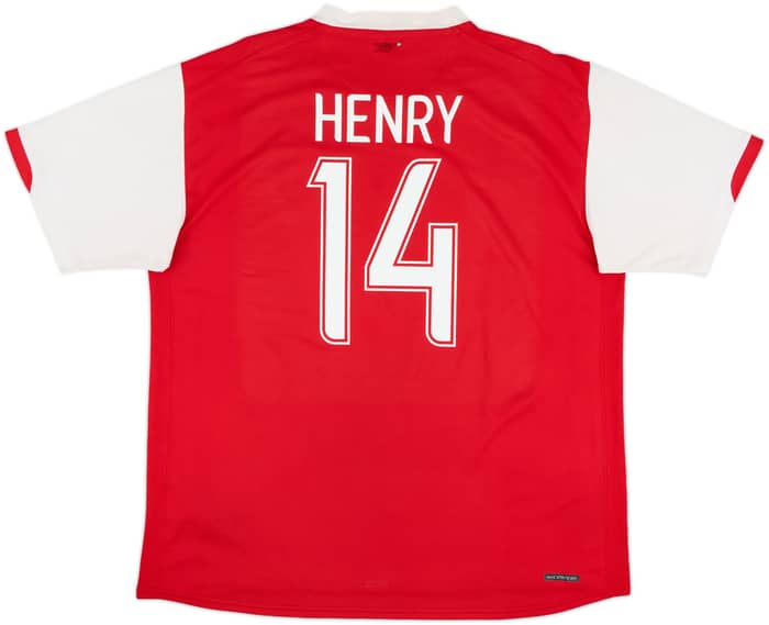 2006-08 Arsenal Home Shirt Henry #14 - 5/10 - (XL)