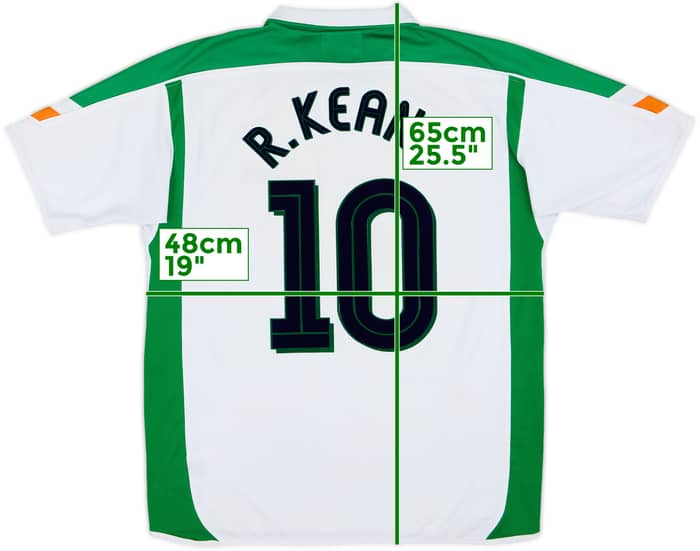 2003-05 Ireland Away Shirt R.Keane #10 - 5/10 - (XL)