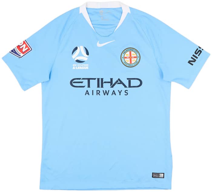 2018-19 Melbourne City Home Shirt - 8/10 - (M)