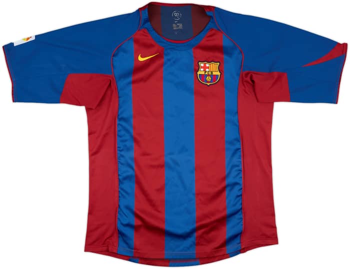 2004-05 Barcelona Home Shirt Messi #30 - 8/10 - (L)