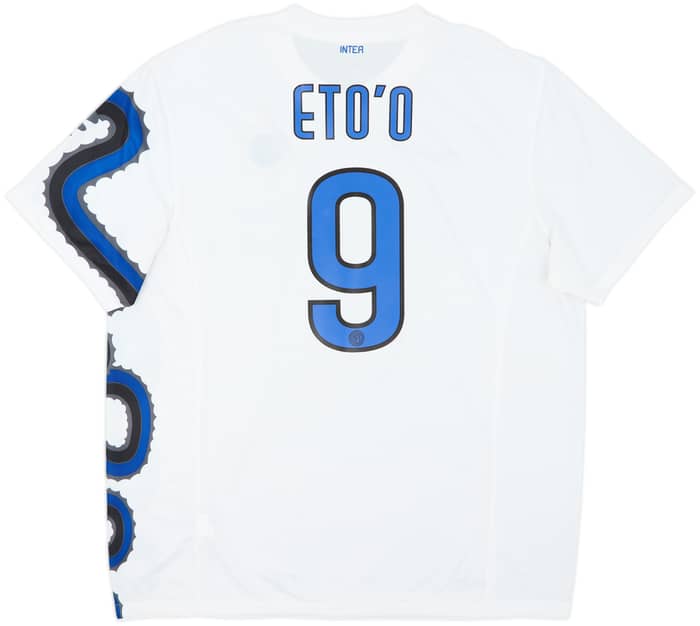 2010-11 Inter Milan Away Shirt Eto'o #9 - 8/10 - (XXL)