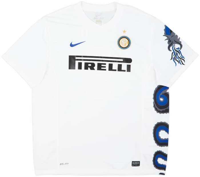2010-11 Inter Milan Away Shirt Eto'o #9 - 8/10 - (XXL)