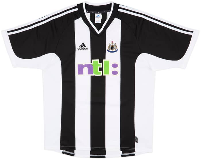 2001-03 Newcastle Home Shirt Shearer #9 - 9/10 - (L)