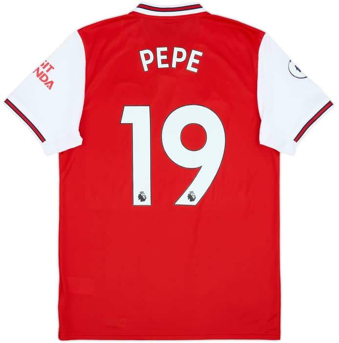 2019-20 Arsenal Home Shirt Pepe #19 - 8/10 - (M)