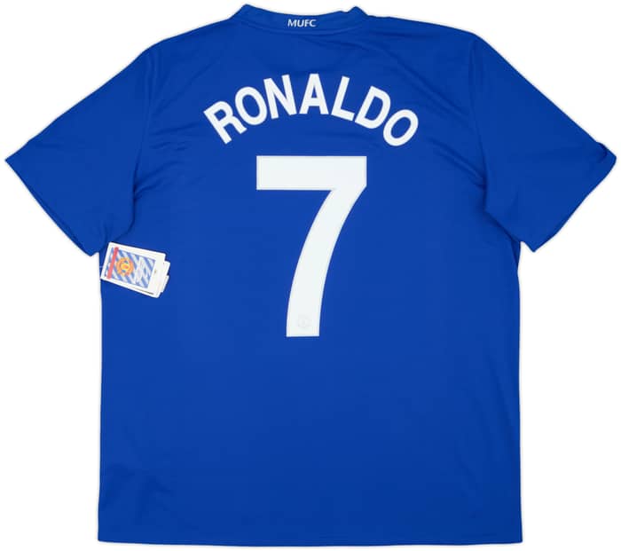 2008-09 Manchester United Third Shirt Ronaldo #7 (XL)