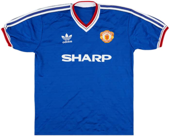 1986-88 Manchester United Third Shirt - 9/10 - (XL)
