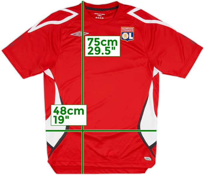 2006-07 Lyon Umbro Training Shirt - 6/10 - (S)